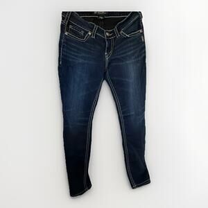 Silver Jeans Co Suki Mid Rose Women’s Super Skinny Jeans 29 x‎ 31